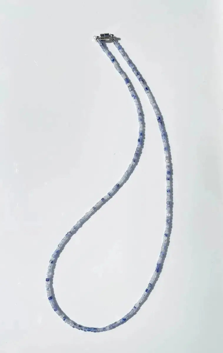 Midnight Lake – Blue Aventurine Necklace